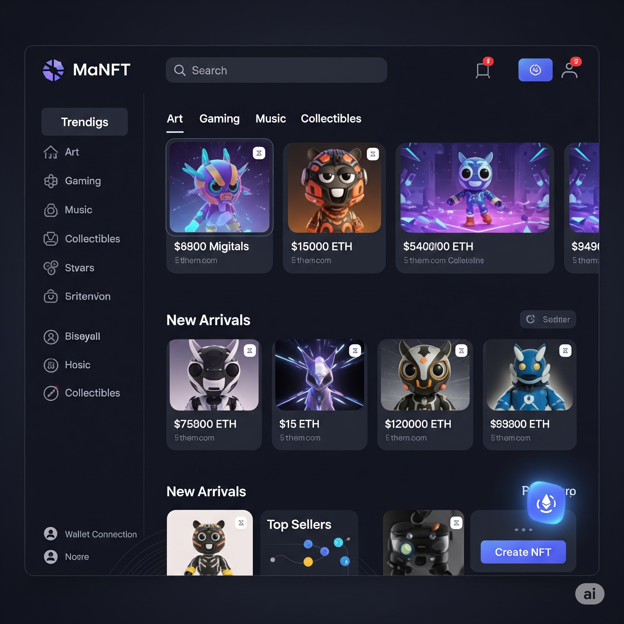 NFT Marketplace Platform